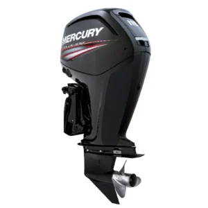 Mercury 115 HP long shaft F115 EFI ELPT (including remote control, gauges and propeller)