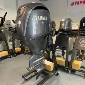 Yamaha 150 HP long shaft F150 LB (including remote control, gauge and propeller)