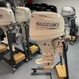 Suzuki 60 HP long shaft DF60 AVTL ARI white (including remote control, gauges and propeller)