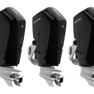 Triple Mercury 600 HP V600 XL V12 Verado (including drive-by-wire controls, gauges and propellers)