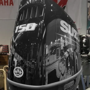 Suzuki 150 HP long shaft DF150 ATL (includes remote control, gauges and propeller)