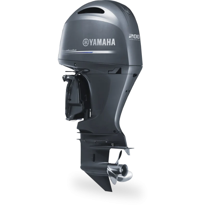 Yamaha 200 HP extra long shaft F200 XCB (includes drive-by-wire controls, gauge and propeller) - Image 2