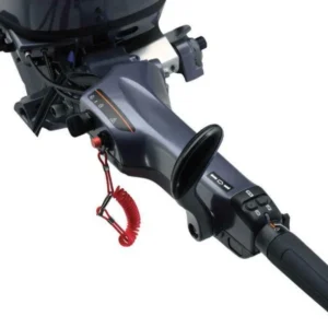 Yamaha tiller handle set with trolling function